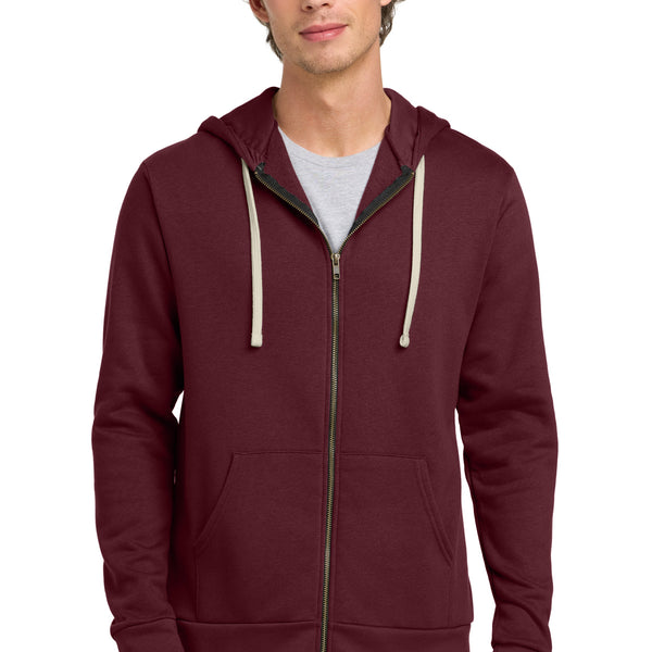 Next Level Apparel ®  Adult Santa Barbara Zip Hoodie. NL9602