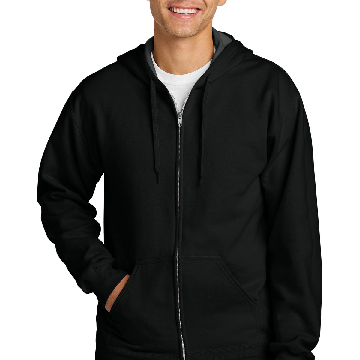 Gildan Softstyle ®  Midweight Fleece Full-Zip Hooded Sweatshirt SF600