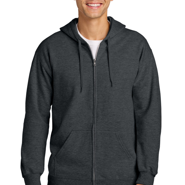 Gildan Softstyle ®  Midweight Fleece Full-Zip Hooded Sweatshirt SF600