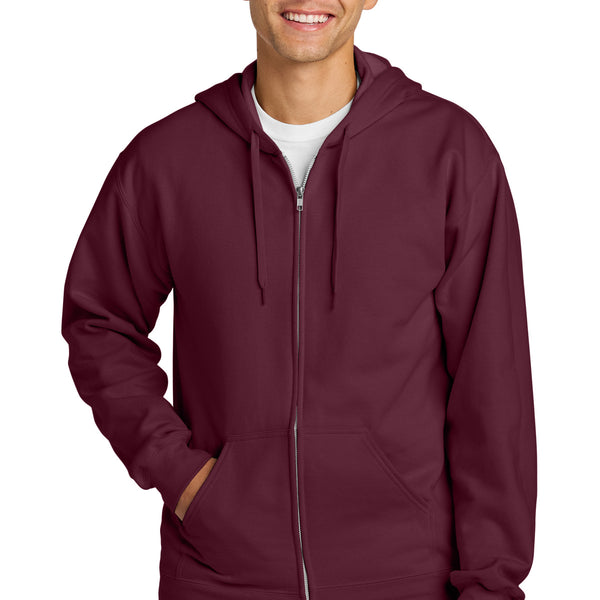 Gildan Softstyle ®  Midweight Fleece Full-Zip Hooded Sweatshirt SF600