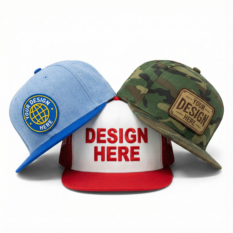 UV - Printed Custom Leather Hat Patches - DTF Virginia - 
