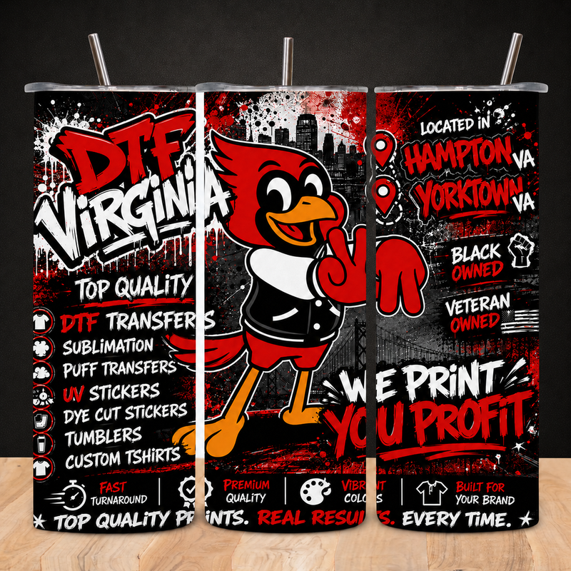 Rudi Red Tumbler
