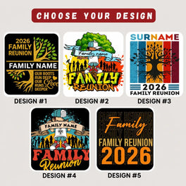 Custom Family Reunion Shirts - DTF Virginia - T-Shirts