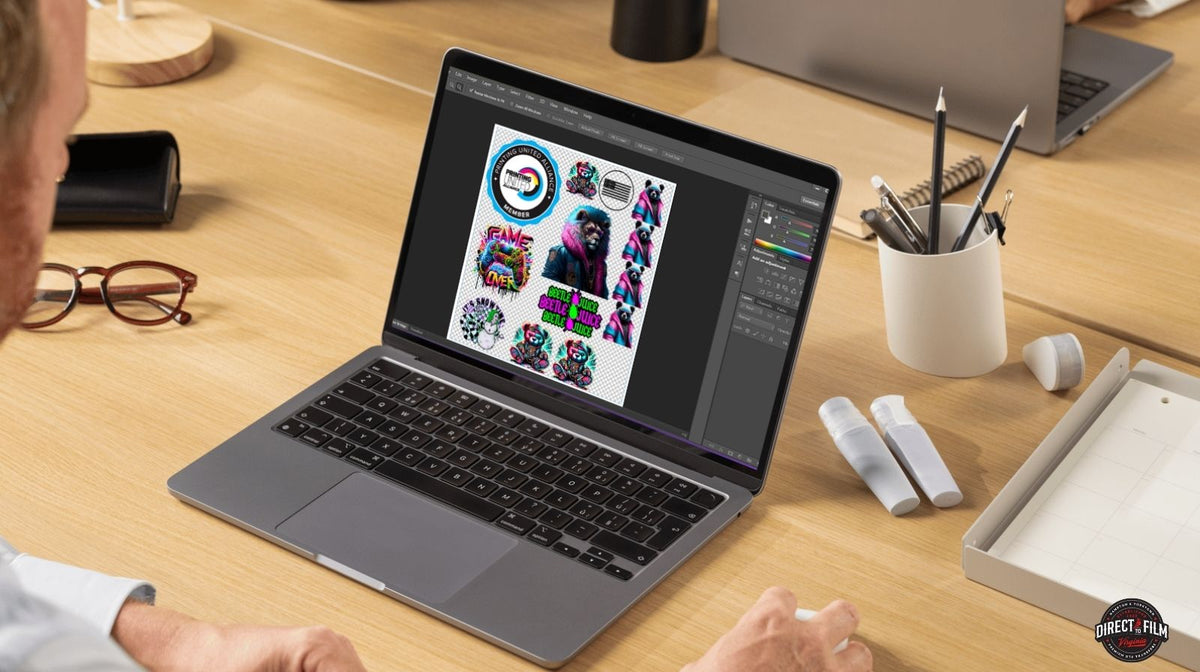 dtf gangsheet photoshop