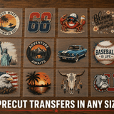 Pre-Cut DTF Transfers - DTF Virginia - Gang Sheet