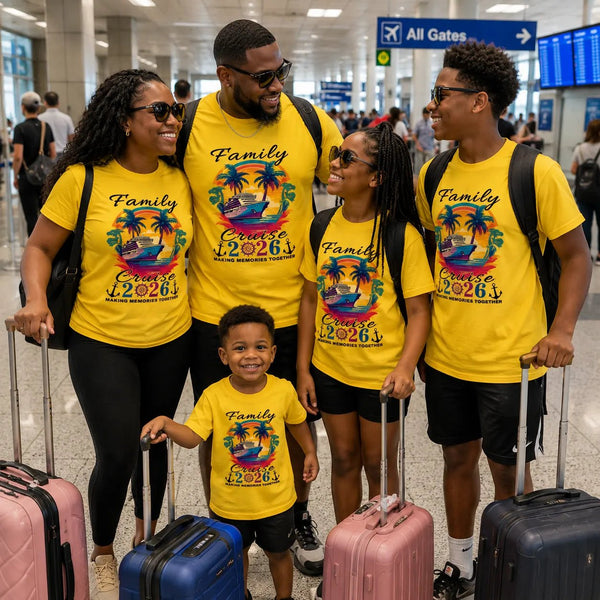 Custom Cruise Shirts for Royal Caribbean, Carnival & More - DTF Virginia - T-Shirts