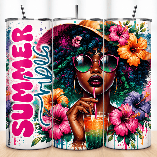 Girl Summer Vibes Blue