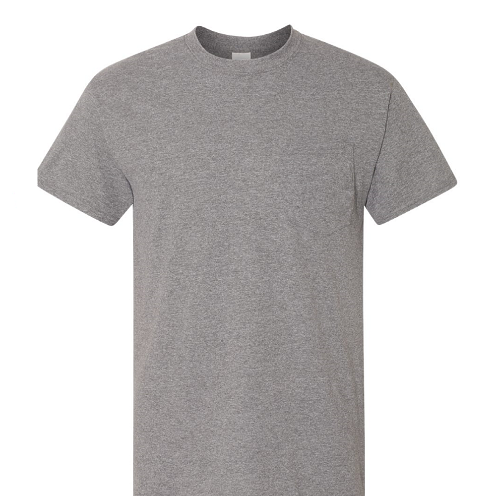 Classic 50/50 Blend Pocket T-Shirt