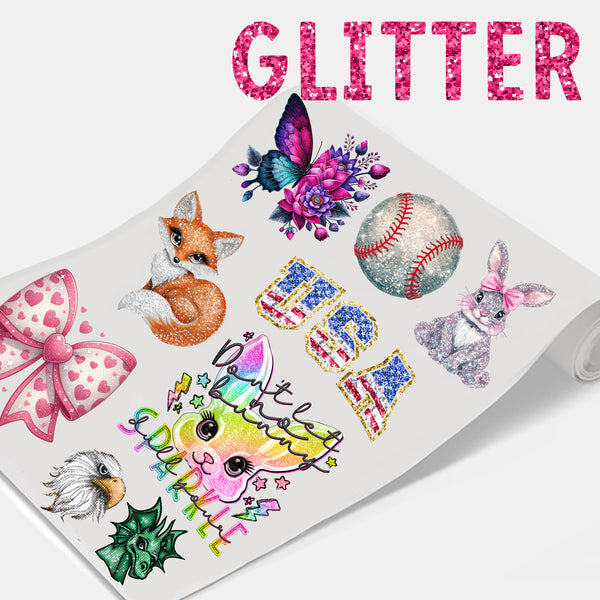 Glitter DTF Transfers Builder