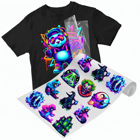 Fluorescent DTF Printing - Bold, Bright, and Stunning - DTF Virginia - Heat Transfer