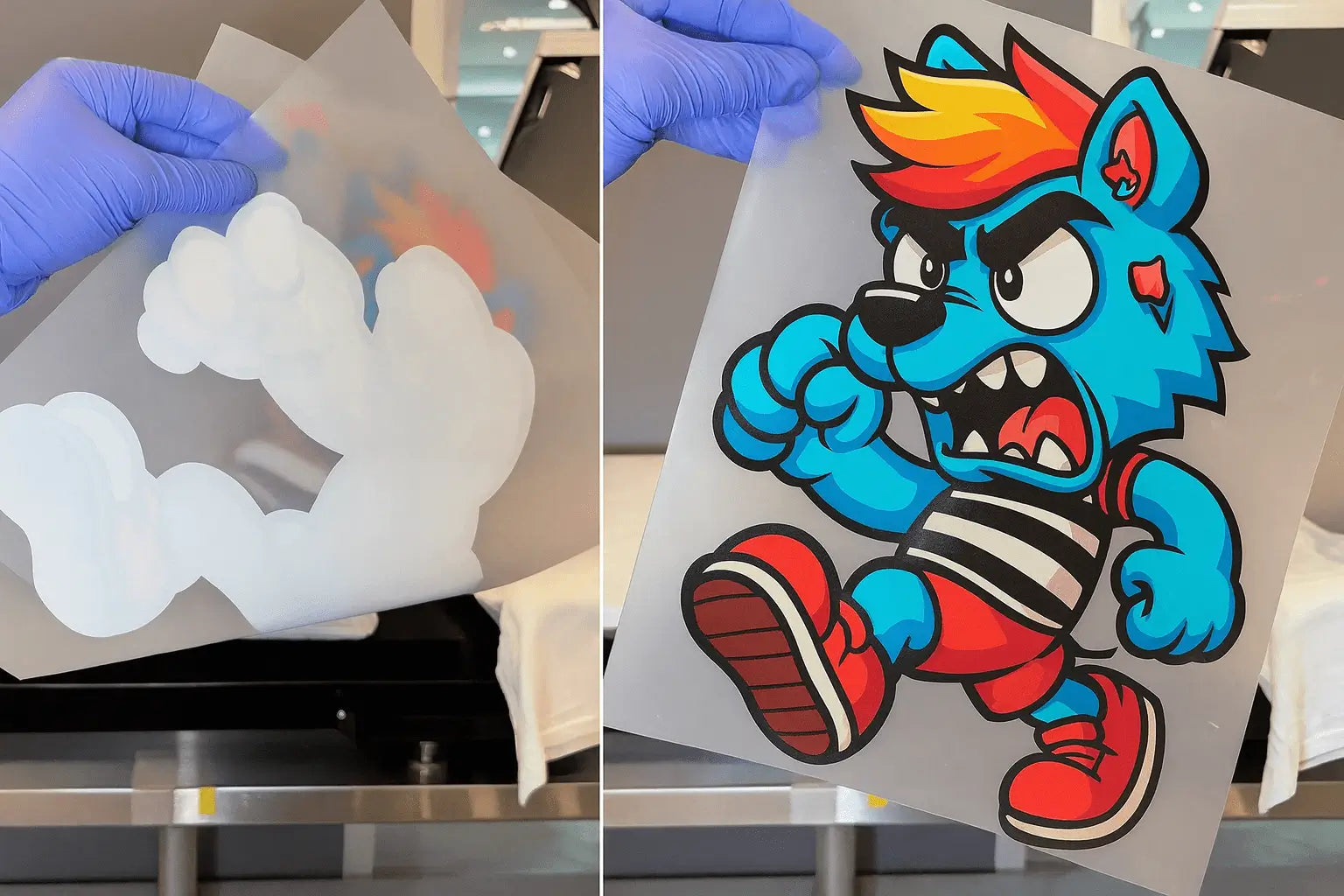 single sheet dtf transfers