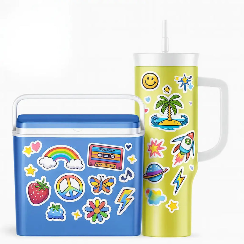 uv dtf sticker for tumbler