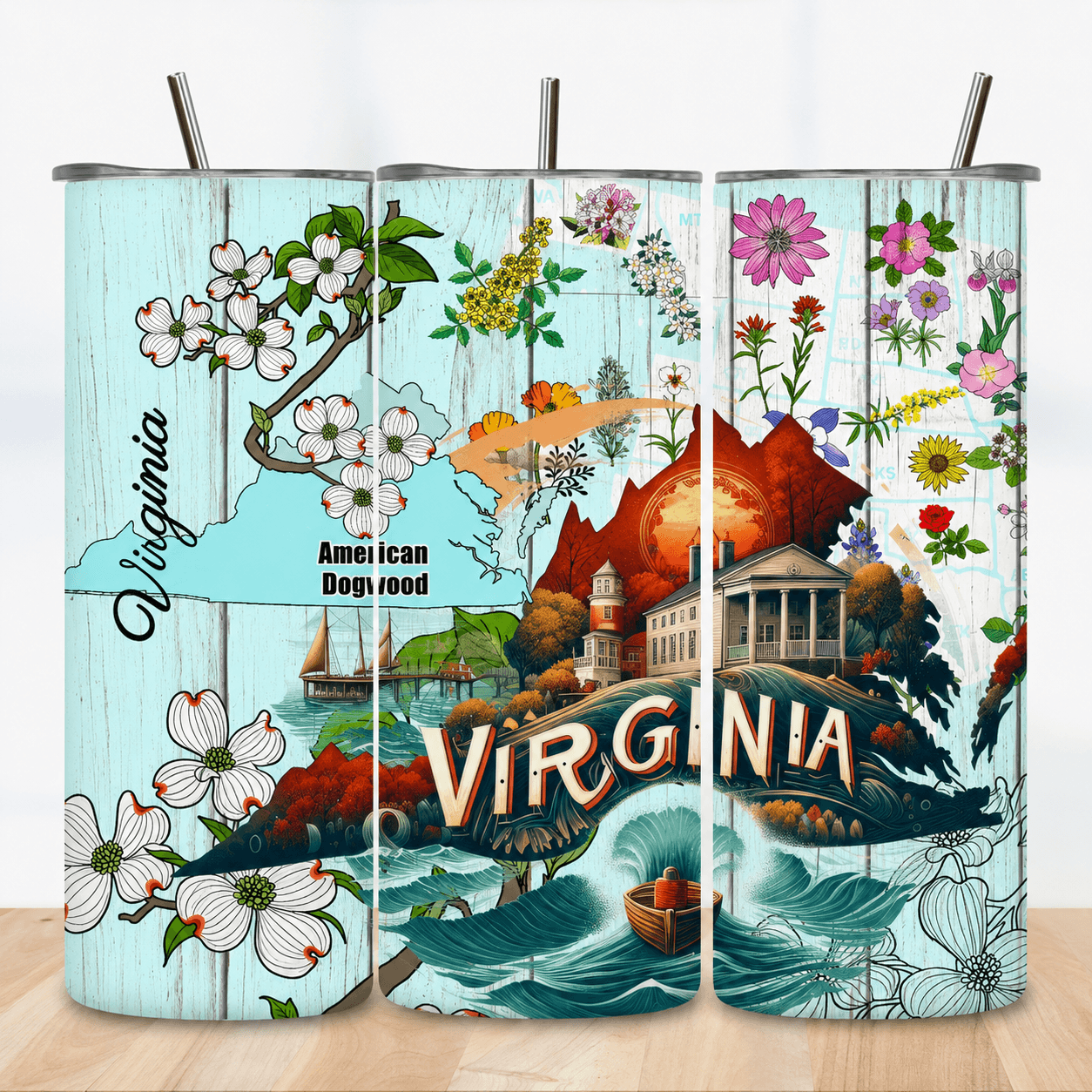 Virginia Pastel Design