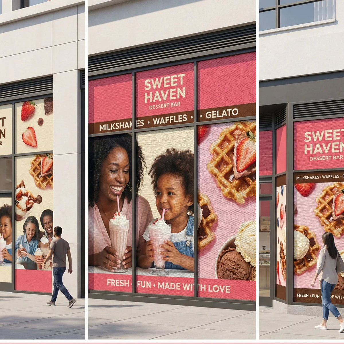 Perforated Window Vinyl (Window Perf Graphics) - DTF Virginia - 