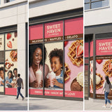 Perforated Window Vinyl (Window Perf Graphics) - DTF Virginia - 